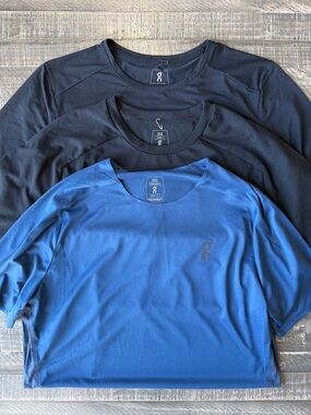 Trio of Men’s On Cloud T-Shirts
